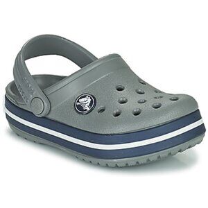 Crocs Baby Toddler Crocband toddler clogs - Gray C5